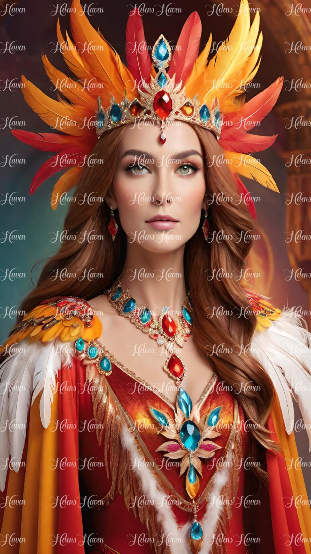 Fiery Phoenix Queen