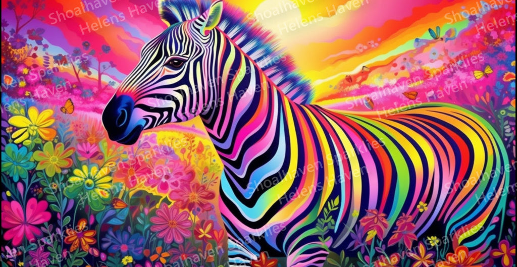 Neon Zebra