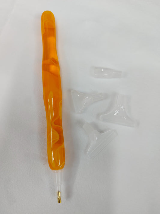 Resin Pen - Orange