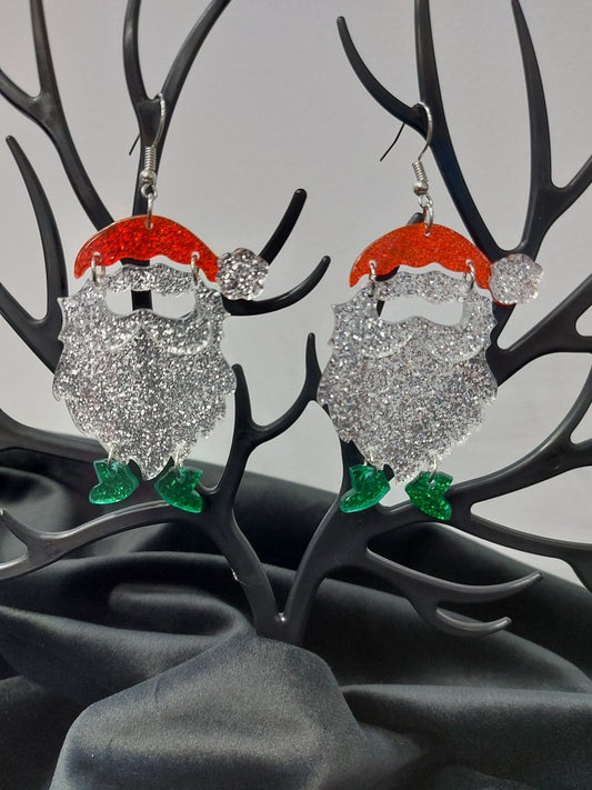 Santa Earrings