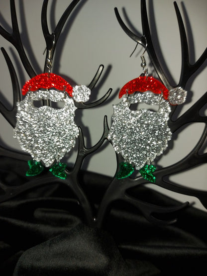 Santa Earrings