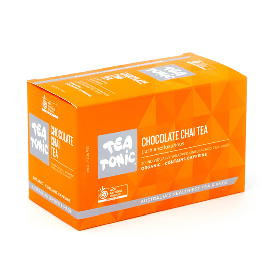 Chocolate Chai Tea 20 Tea Bags- Box