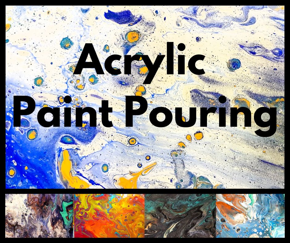 Flow Acrylic Paint Pouring