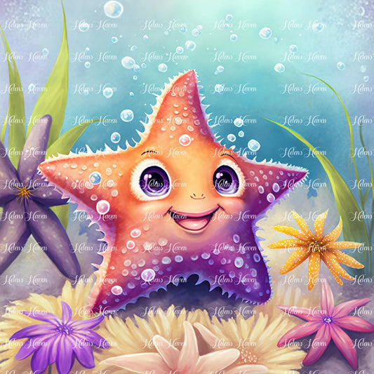 Cute baby Starfish
