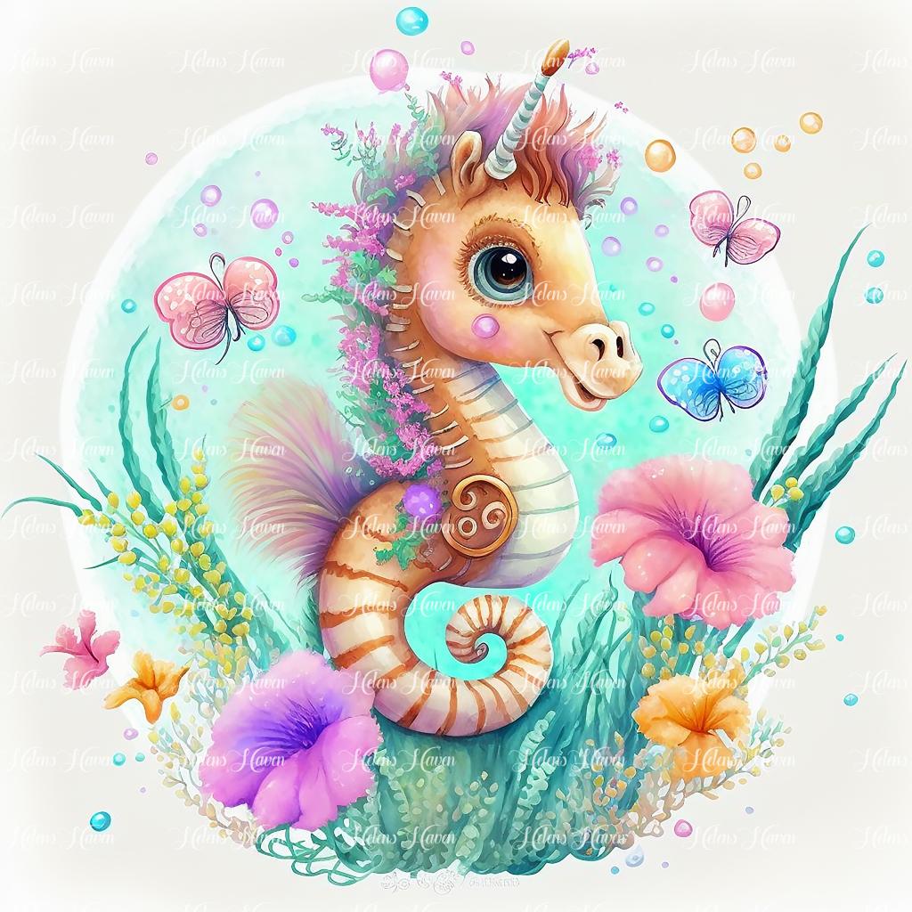 Cute Seahorse 