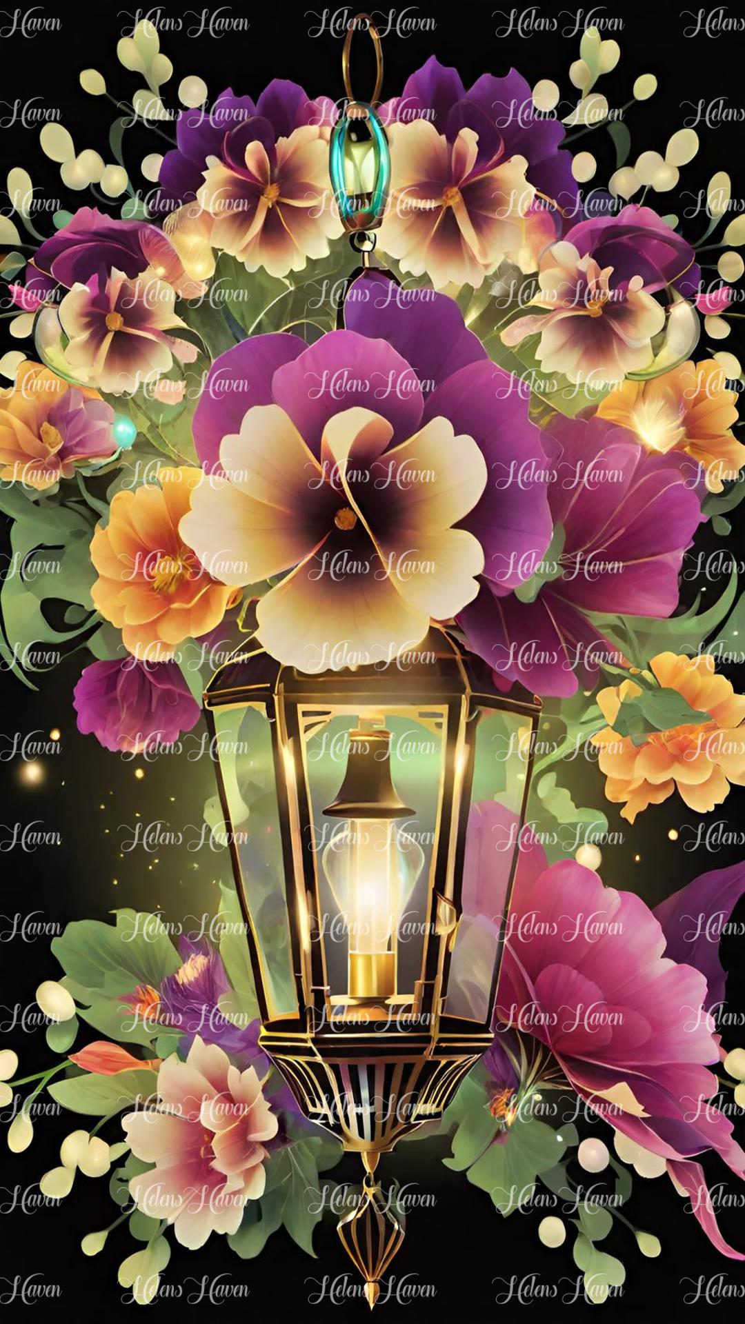 Night Pansy Lantern