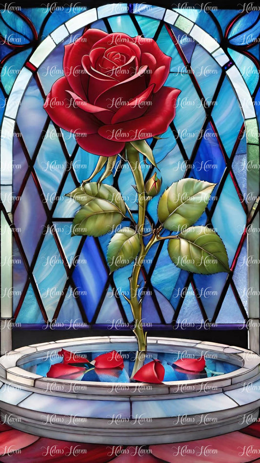 Glass Dome Rose