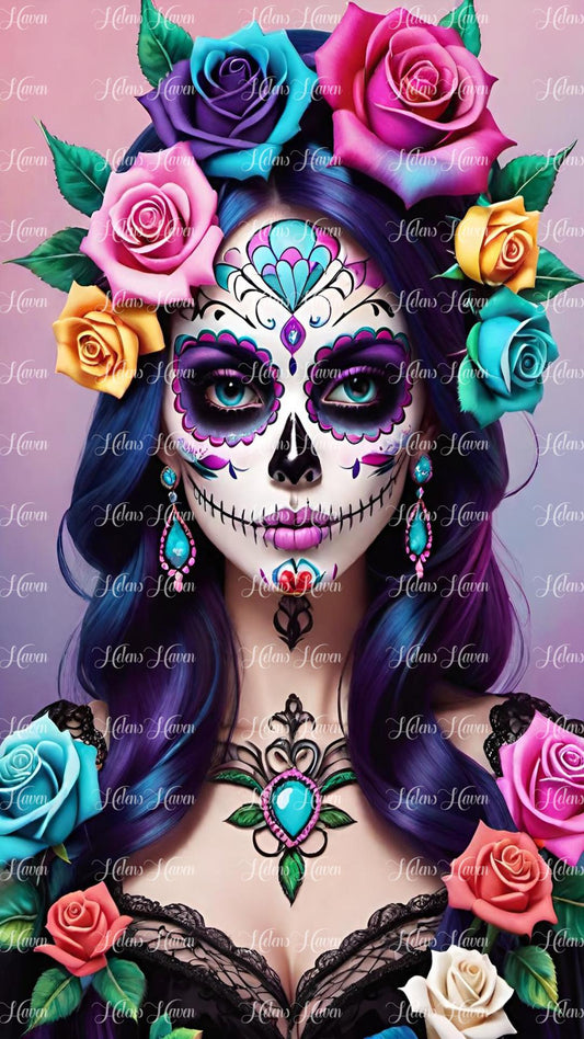 Rose Sugar Skull Empress