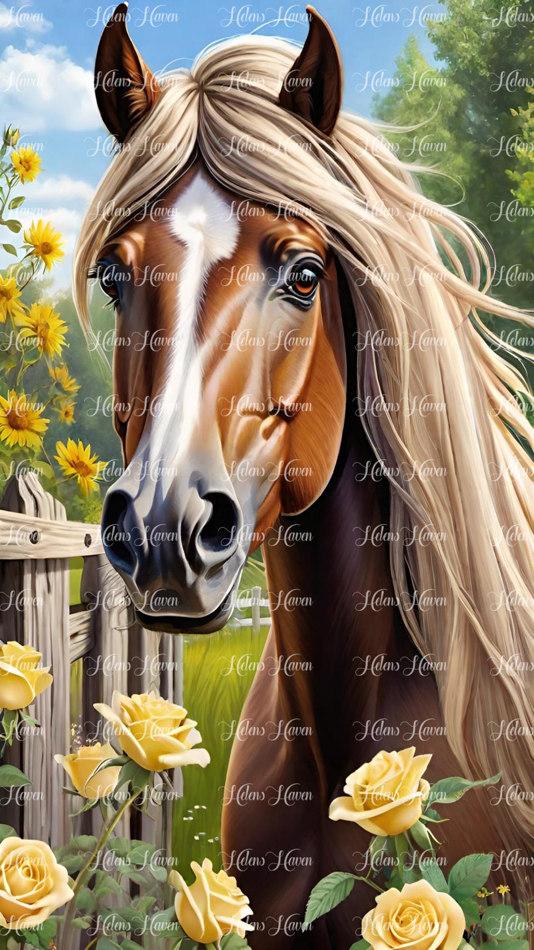 Blonde Horse