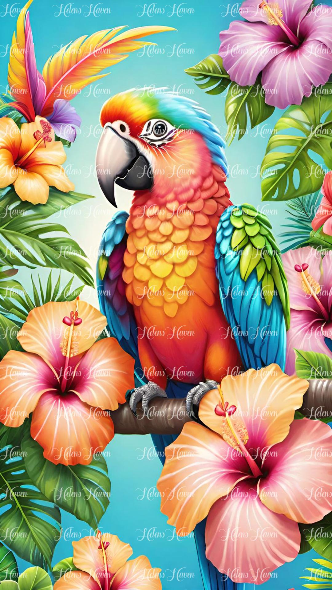 Tropical Parrot