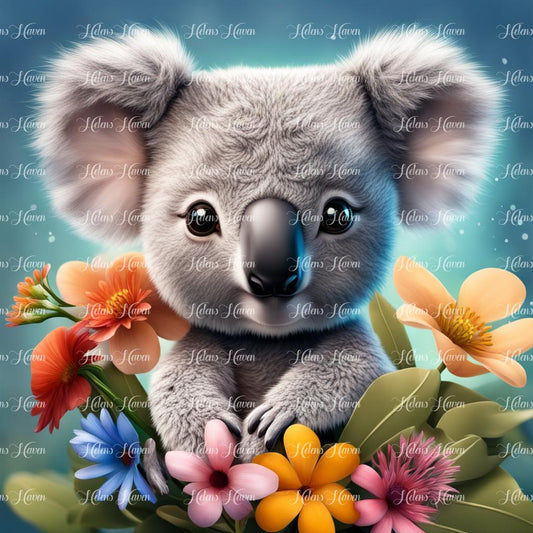 Baby Flower Koala