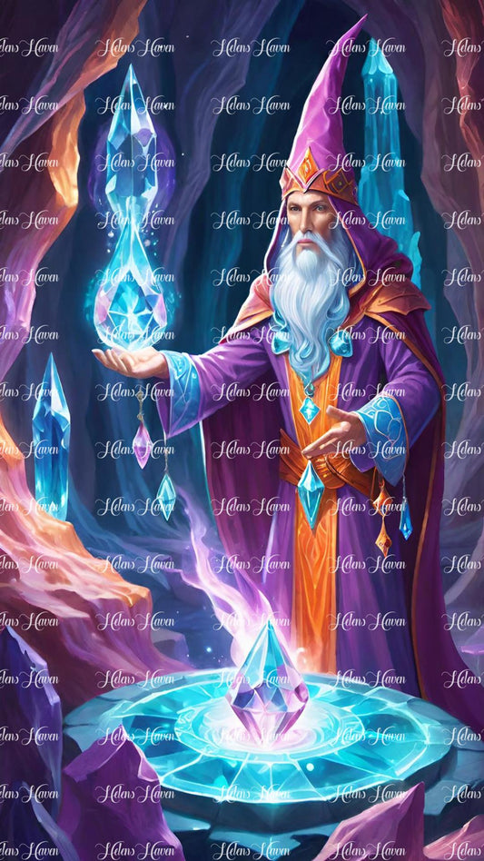 Crystal Cave wizard