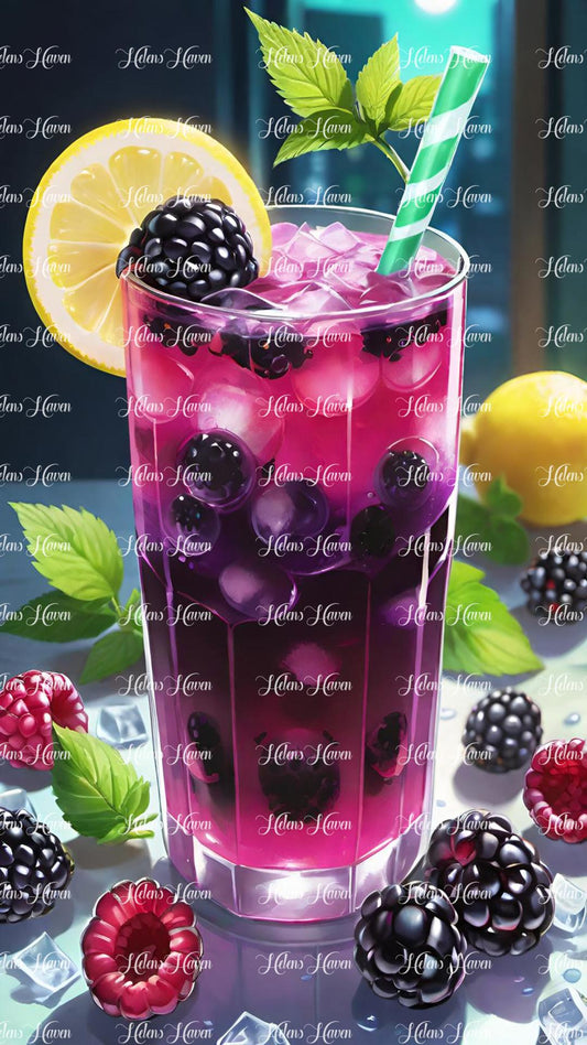 Iced Berry drink