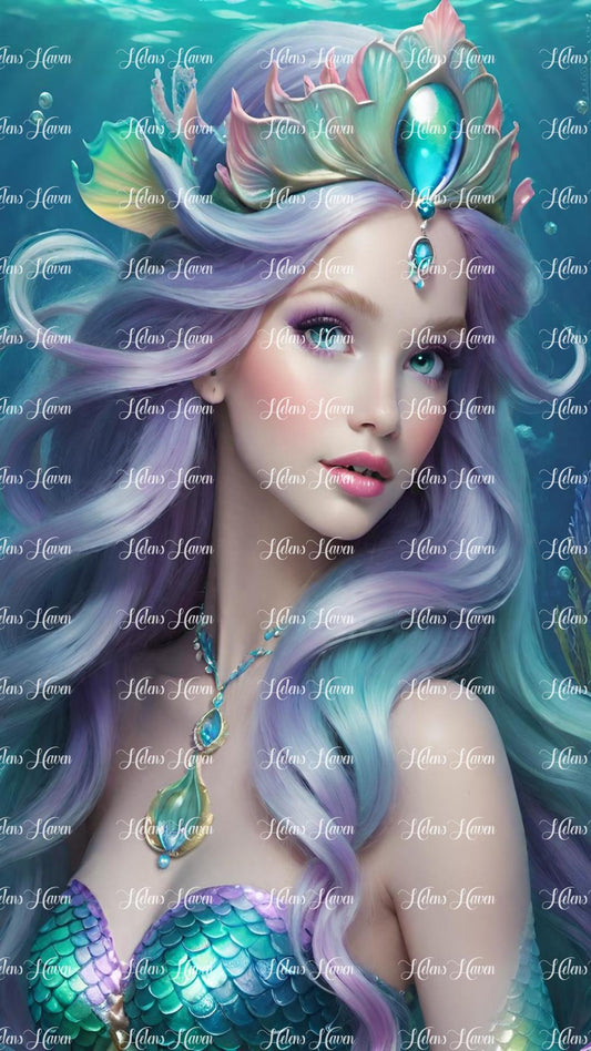 Mermaid closeup