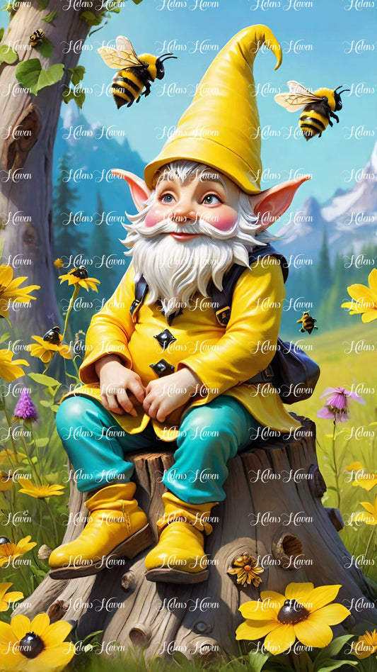 Gnome who loved bees
