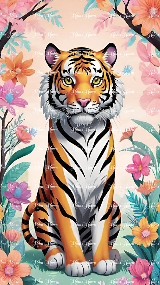 Stunning tiger artwork