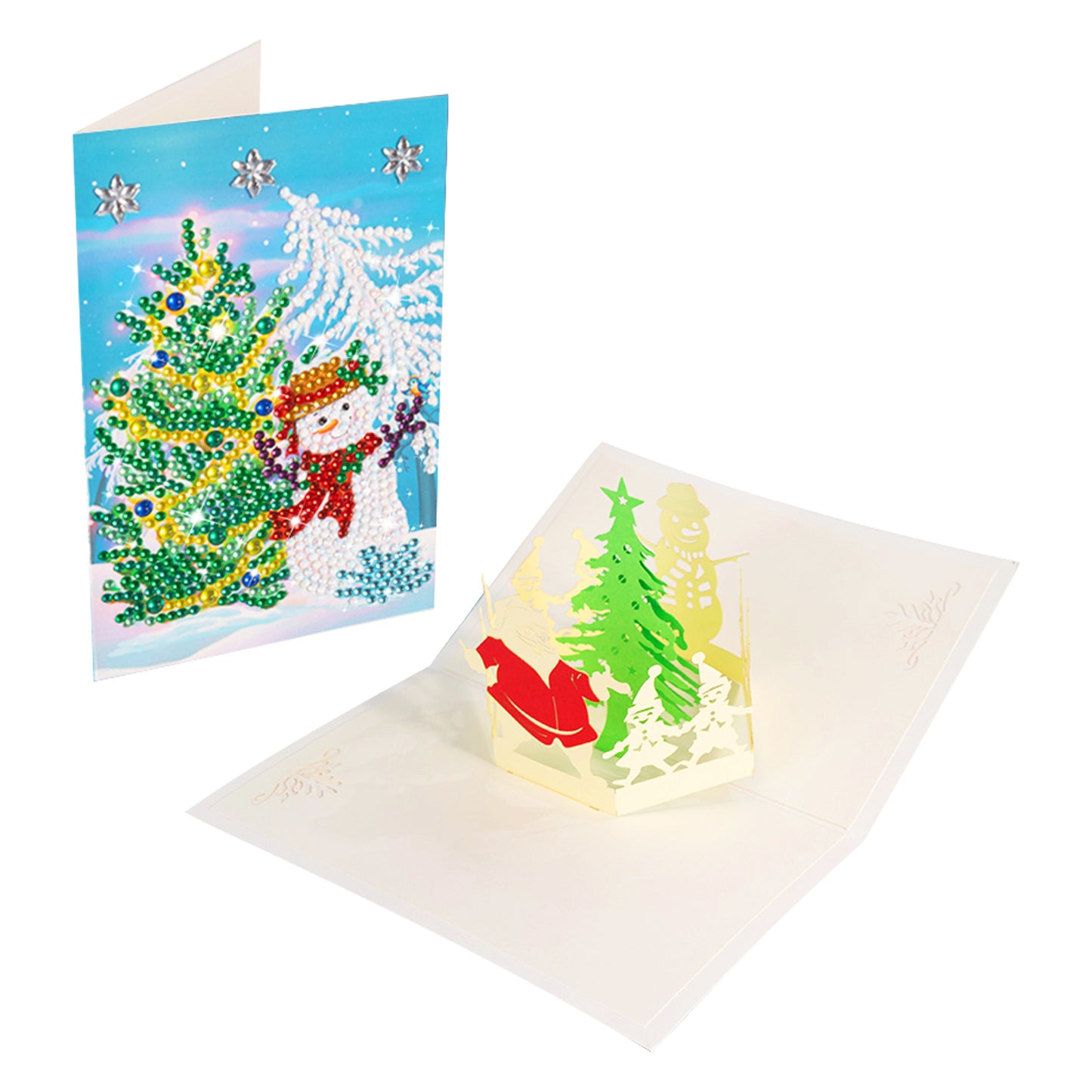 Frosty Fir Fun Popup Card