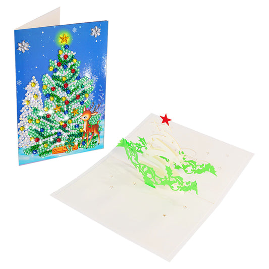 Sparkling Woodland Magic Popup Card