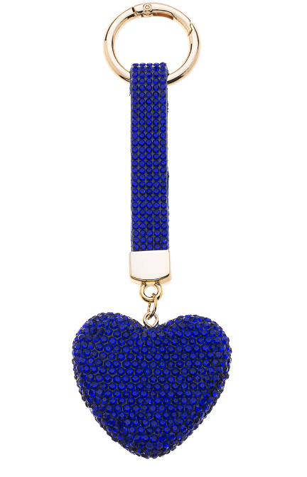 Sparkly Heart Royal Blue