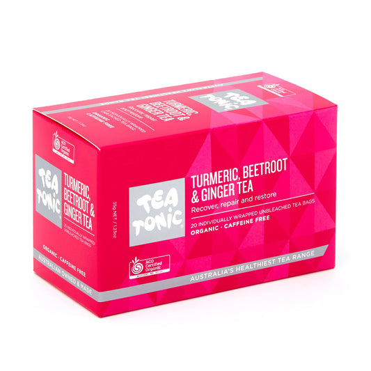 Turmeric, Beetroot & Ginger Tea 20Tea Bags - Box