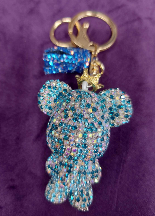 Sparkly Bear Multi-Blue