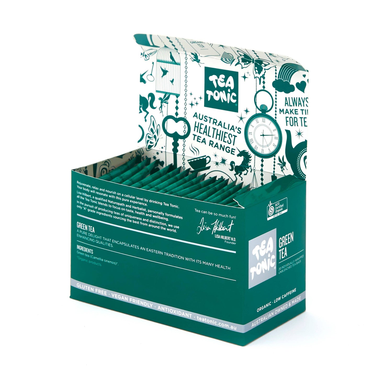 Green Tea 20 Tea Bags - Box