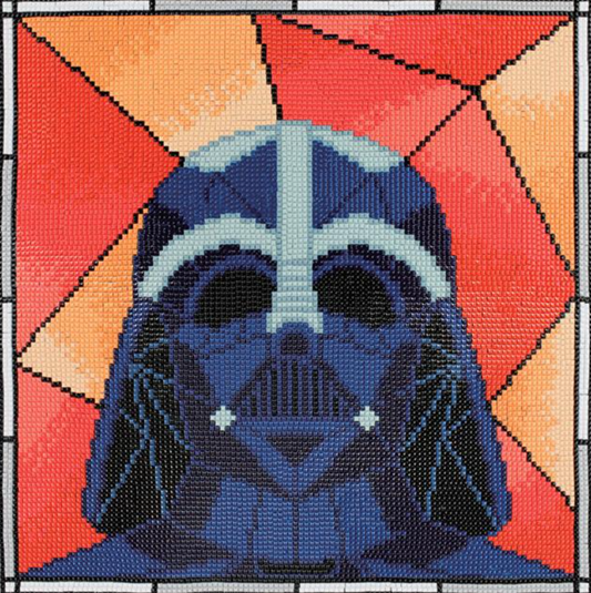 DARTH VADER STAINED GLASS 32 x 32cm