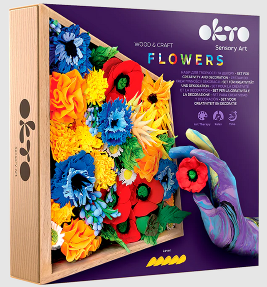 Freedom Flowers Wood & Craft Sensory Art Set