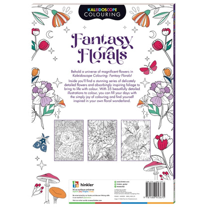 Fantasy Florals Colouring Book