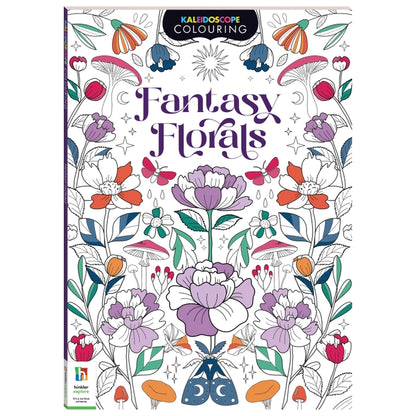 Fantasy Florals Colouring Book