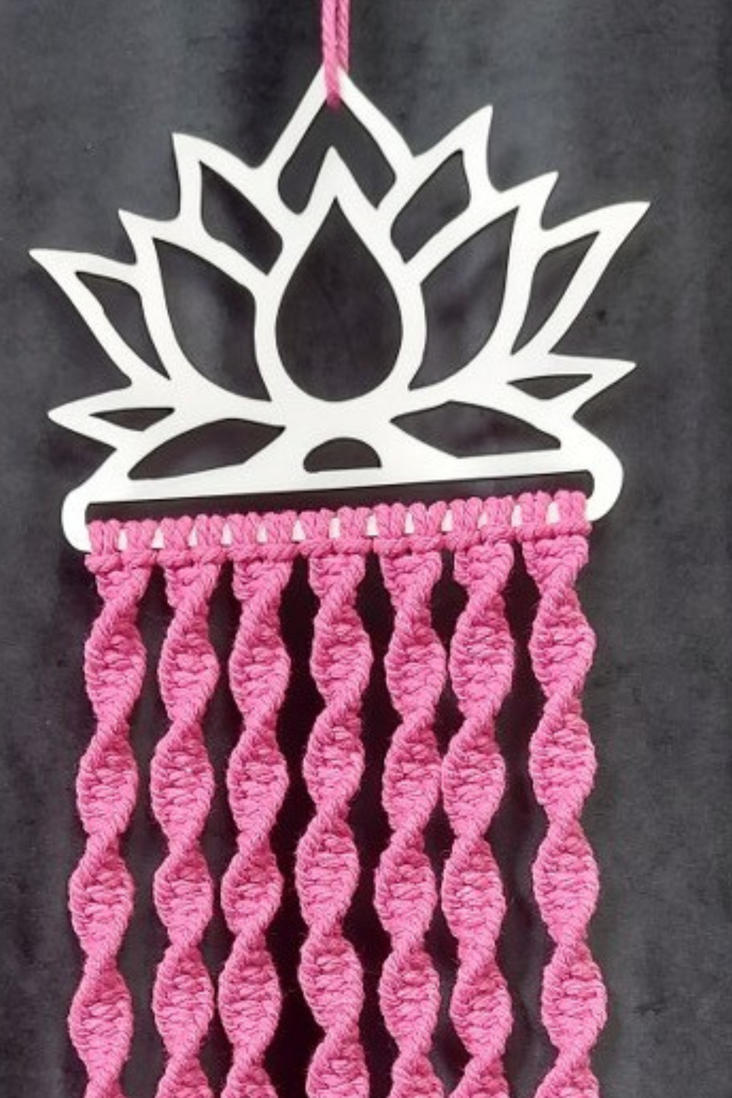 Lotus Flower Knot A Sign PINK