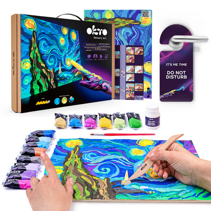 Starry Night Sensory Art Set