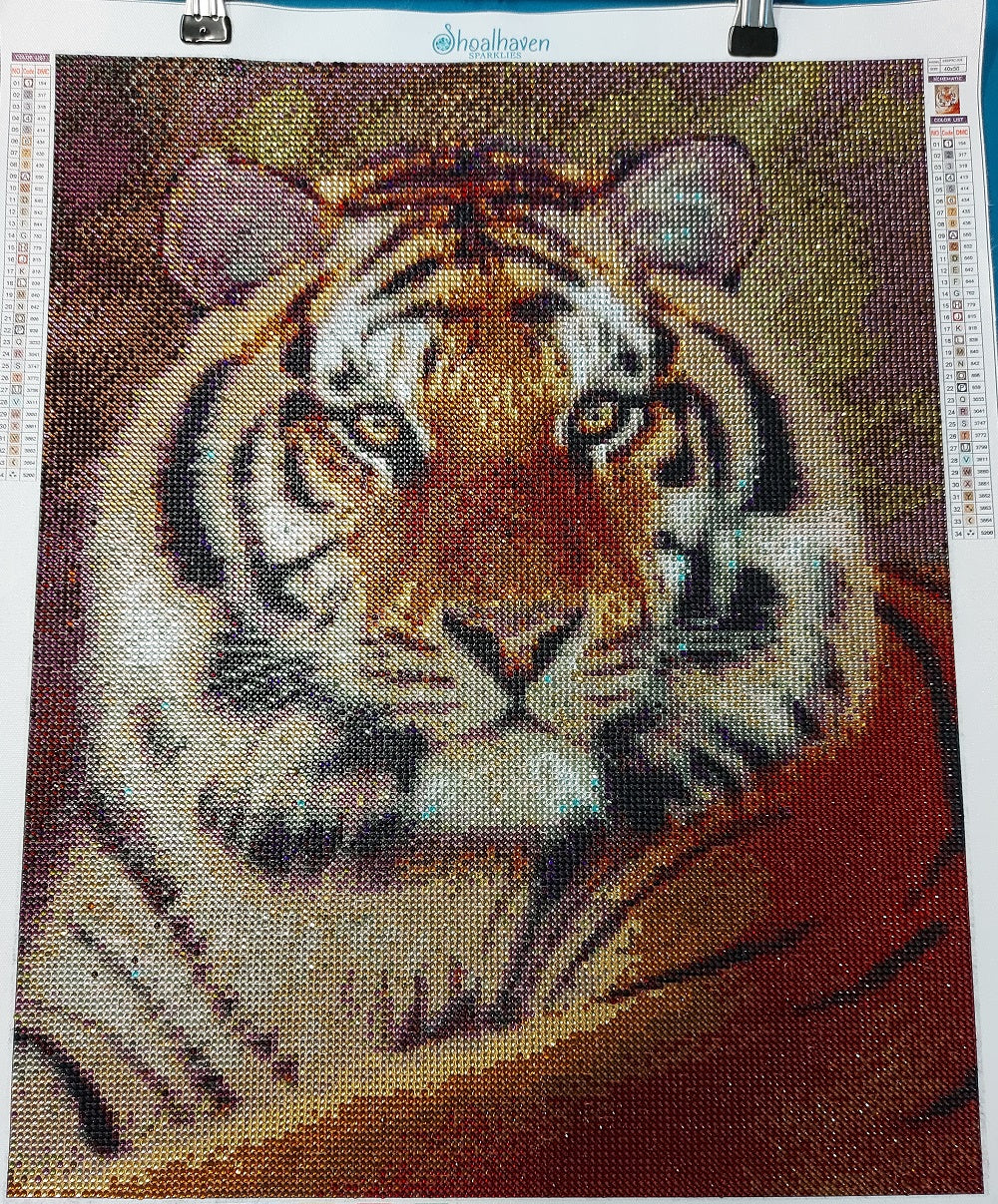 Tiger Full Crystal 40x50