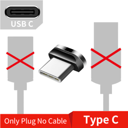 Magnetic Cable - Tip Only - USB-C
