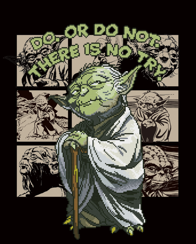 STAR WARS YODA (DDSW.1006) 57 x 64cm