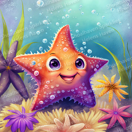 SQUARE Baby Starfish 50x50