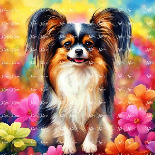 Papillon in Flowers